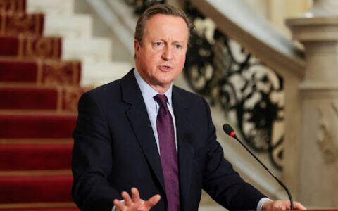 UK support for Israel ‘is not unconditional’, foreign minister Cameron says