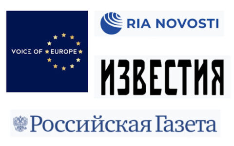 EU bans 4 more Russian media outlets from broadcasting in the bloc, citing disinformation